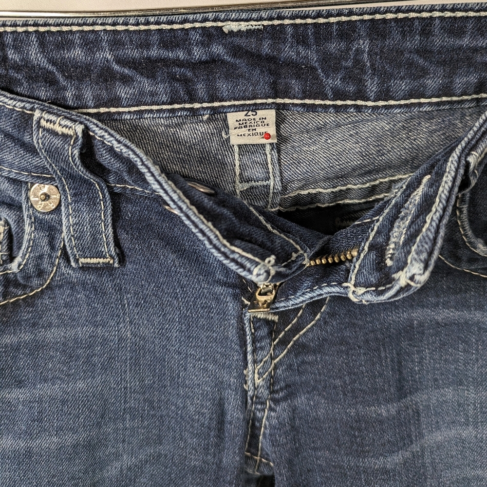 True Religion Women's Skinny Jeans - Size 25 - Picture 4 of 4